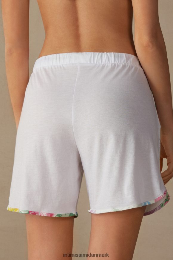 Intimissimi sommerhave ultrafriske supima bomuldshorts Kvinder 001-hvid beklædning 8DZ4XJ1633