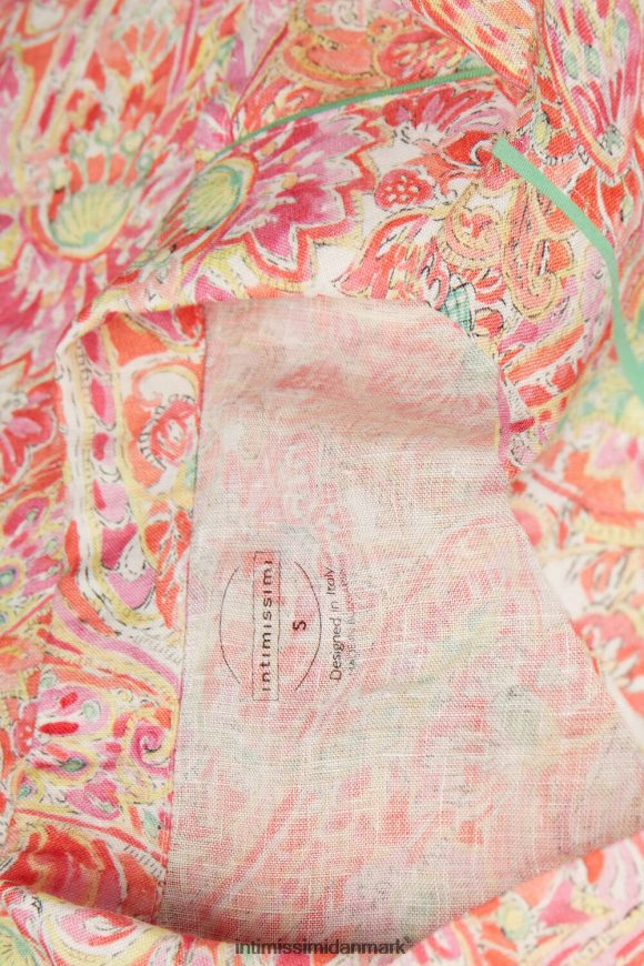 Intimissimi sommerrejse kortærmet hørskjorte Kvinder 240j-sommer cashmere print beklædning 8DZ4XJ1512