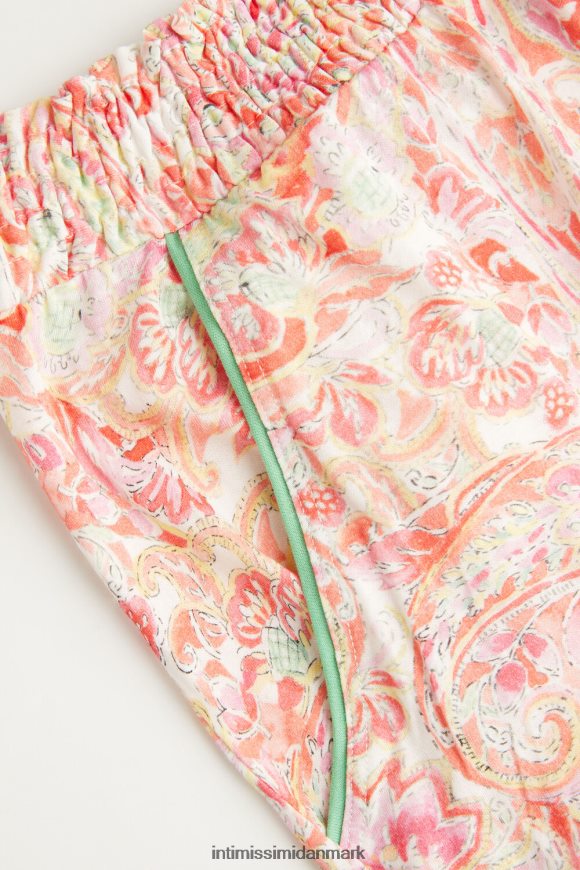 Intimissimi sommerrejse ultrafriske supima bomuldsshorts Kvinder 240j-sommer cashmere print beklædning 8DZ4XJ1513