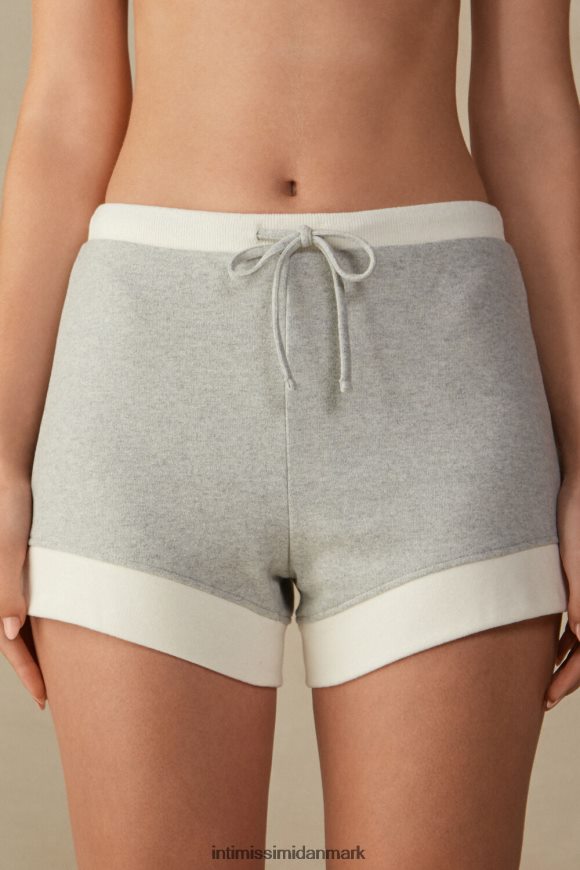 Intimissimi varme kæleshorts Kvinder 153j-grå melange/creme beklædning 8DZ4XJ1602