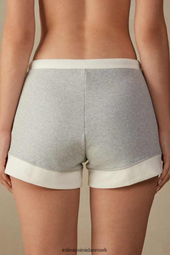 Intimissimi varme kæleshorts Kvinder 153j-grå melange/creme beklædning 8DZ4XJ1602