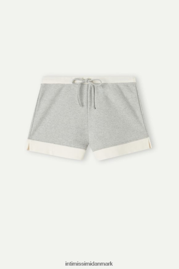 Intimissimi varme kæleshorts Kvinder 153j-grå melange/creme beklædning 8DZ4XJ1602