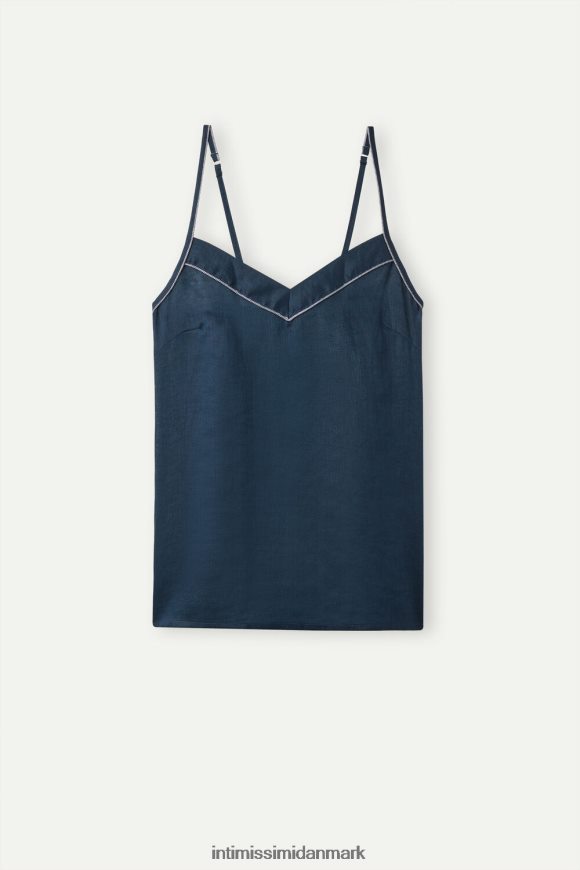 Intimissimi yacht natlinned top Kvinder 243j-sømand blå beklædning 8DZ4XJ1290