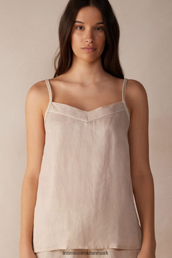 Intimissimi yacht natlinned top Kvinder 913i-beige reb beklædning 8DZ4XJ1284