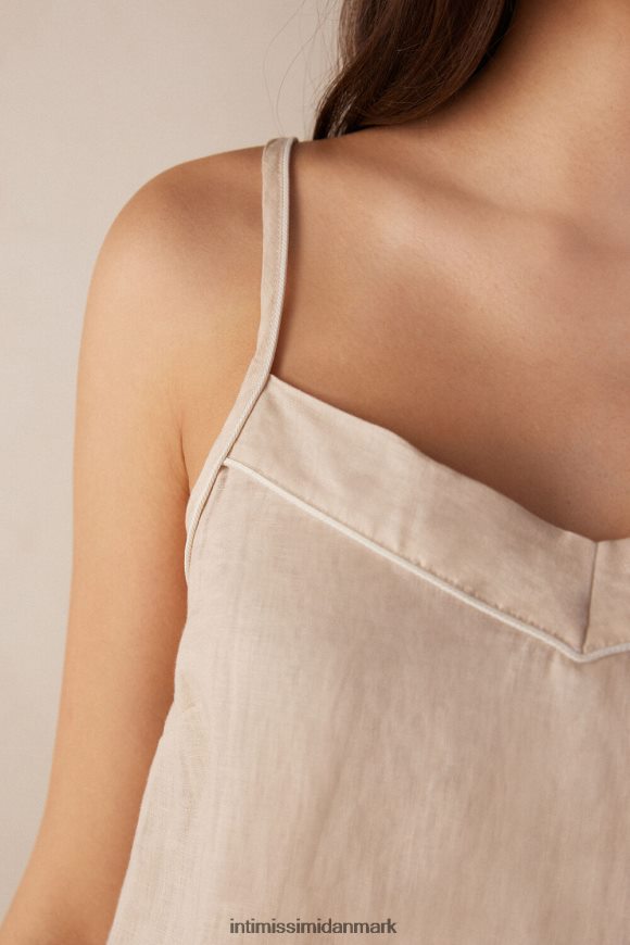 Intimissimi yacht natlinned top Kvinder 913i-beige reb beklædning 8DZ4XJ1284