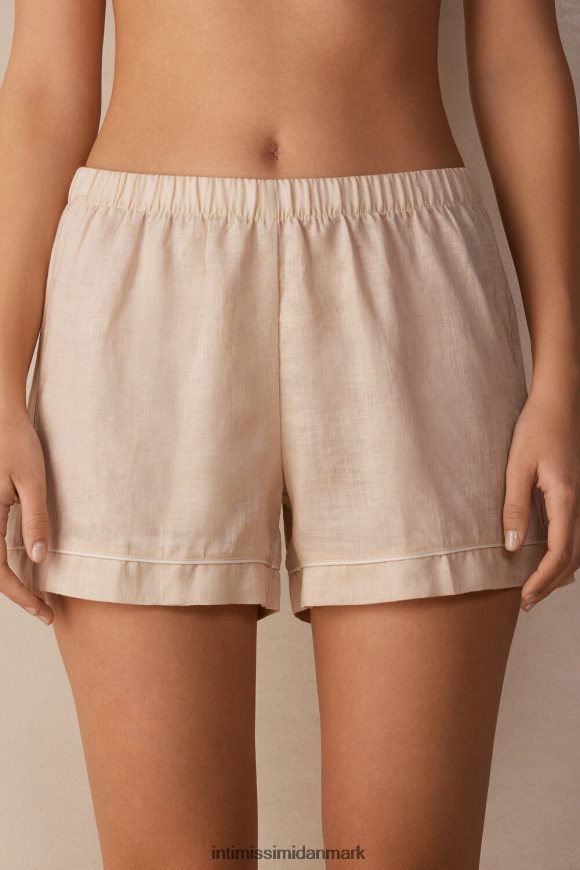 Intimissimi yacht natlinnedshorts Kvinder 913i-beige reb beklædning 8DZ4XJ1524