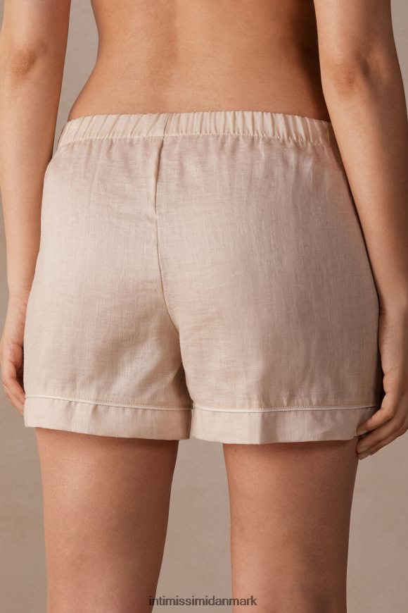 Intimissimi yacht natlinnedshorts Kvinder 913i-beige reb beklædning 8DZ4XJ1524