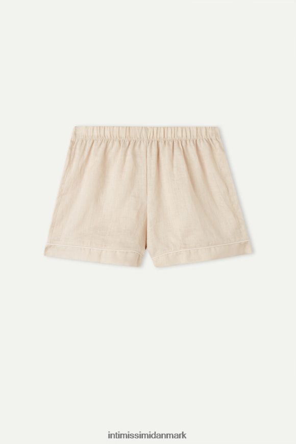 Intimissimi yacht natlinnedshorts Kvinder 913i-beige reb beklædning 8DZ4XJ1524