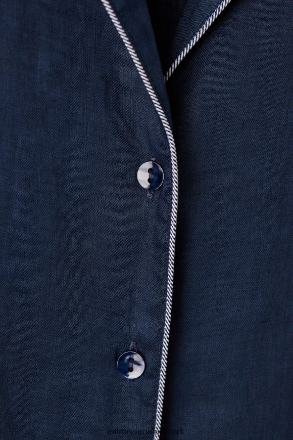 Intimissimi yacht night kortærmet skjorte Kvinder 243j-sømand blå beklædning 8DZ4XJ1531