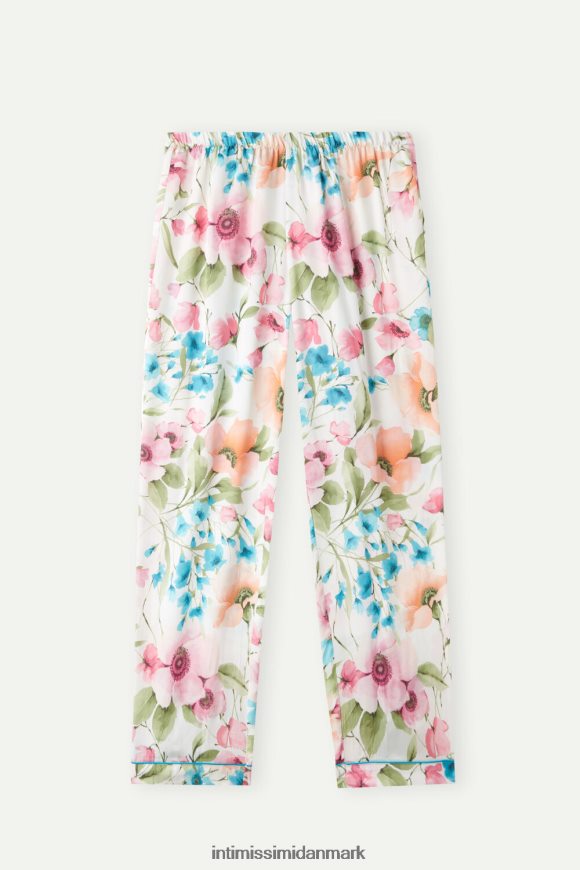 Intimissimi botaniske tekster satinbukser i fuld længde Kvinder 228j-botaniske tekster print beklædning 8DZ4XJ1558