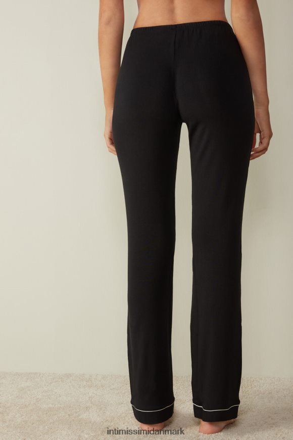 Intimissimi lange mikromodale bukser Kvinder 019-sort beklædning 8DZ4XJ1671