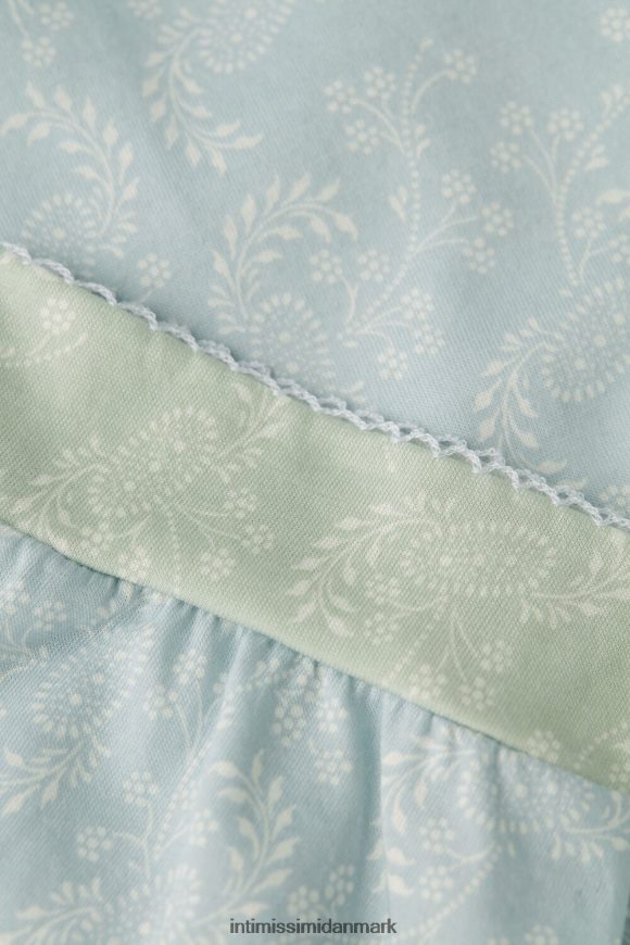 Intimissimi romantisk langærmet kashmir top i bomuld Kvinder 226j-romantisk kashmirtryk beklædning 8DZ4XJ1543