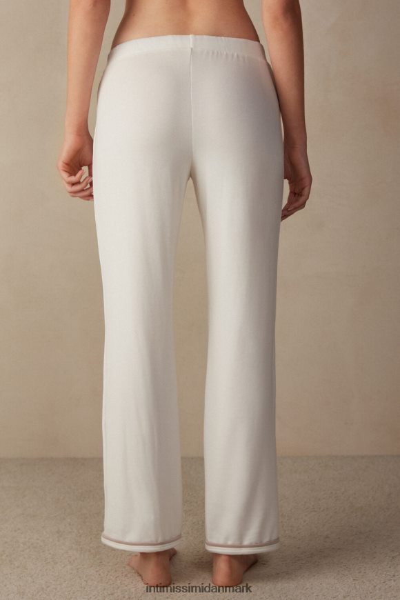 Intimissimi romantisk soveværelse modal med uld bukser i fuld længde Kvinder 157j-pulver hvid/antik pink beklædning 8DZ4XJ1592