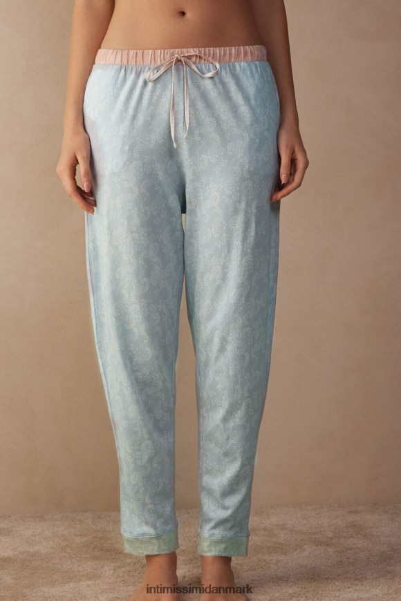 Intimissimi romantiske kashmir bomuldsbukser i fuld længde Kvinder 226j-romantisk kashmirtryk beklædning 8DZ4XJ1545