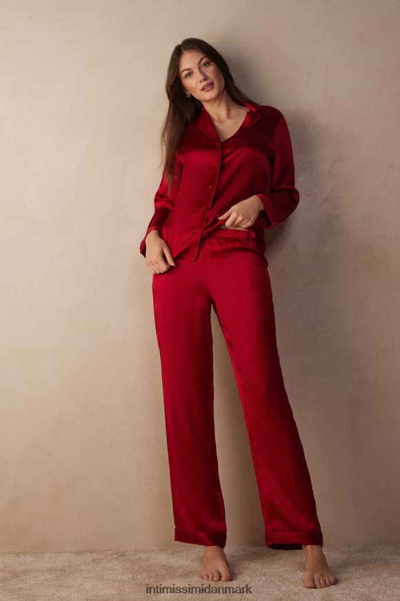 Intimissimi silke satin bukser Kvinder 1473-rød beklædning 8DZ4XJ1652