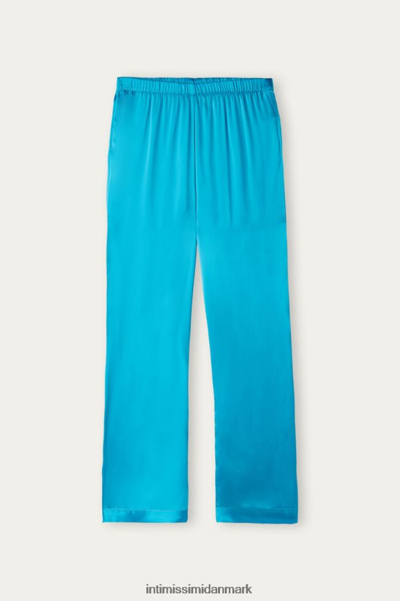 Intimissimi silke satin bukser Kvinder 210j-digital turkis beklædning 8DZ4XJ1569