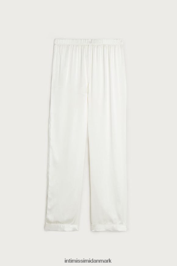 Intimissimi silke satin bukser Kvinder 2127-pulver hvid beklædning 8DZ4XJ1669