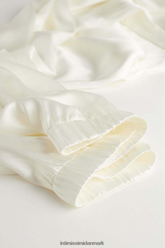 Intimissimi silke satin bukser Kvinder 2127-pulver hvid beklædning 8DZ4XJ1669