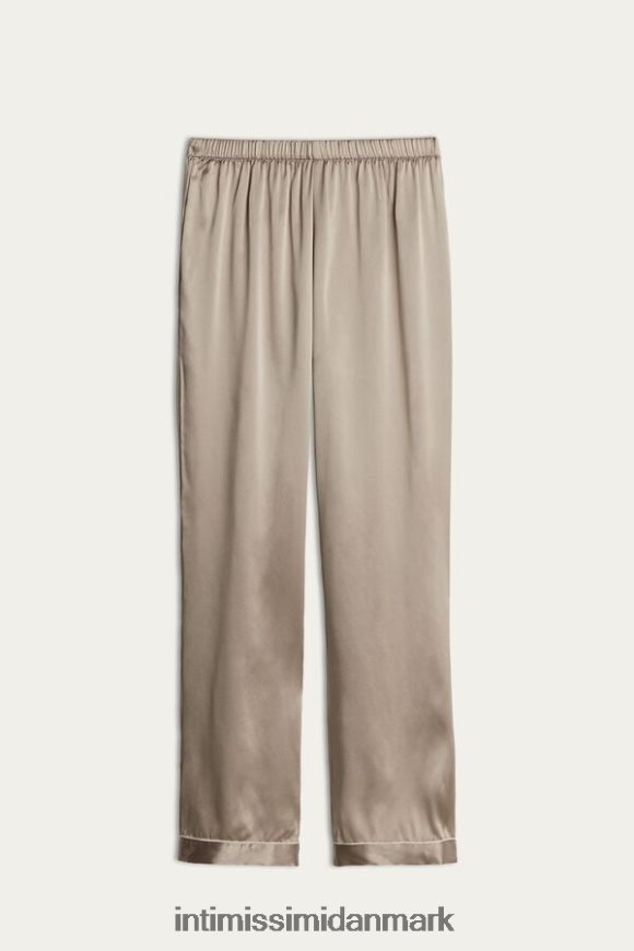 Intimissimi silke satin bukser Kvinder 651i-pulver beige beklædning 8DZ4XJ1649