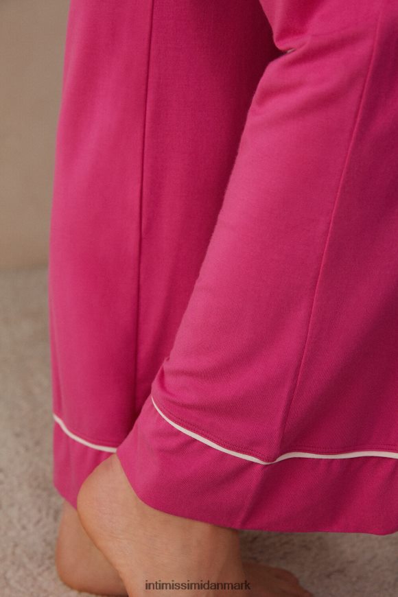Intimissimi smukke blomster modal bukser i fuld længde Kvinder 213j-valentin pink/elfenben beklædning 8DZ4XJ1570