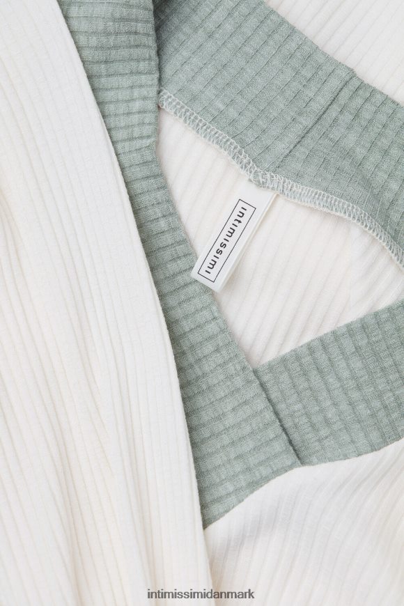 Intimissimi tabt i felter modal top med v-hals Kvinder 612i-vanilje elfenben beklædning 8DZ4XJ1565