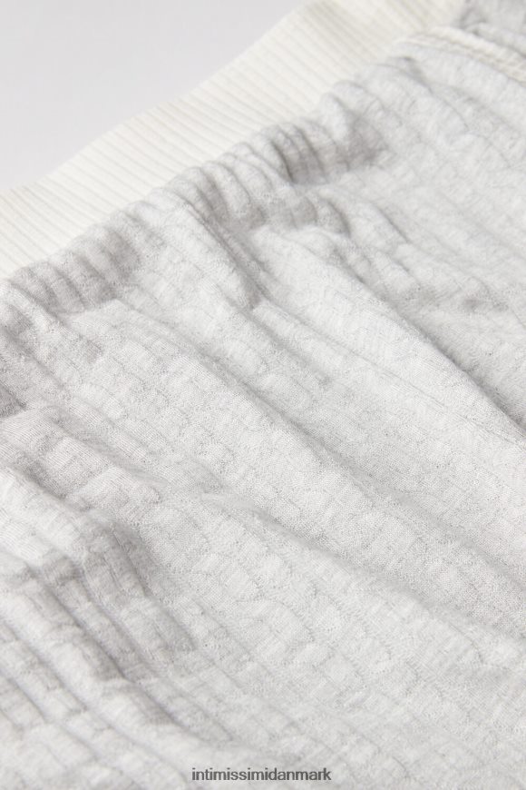 Intimissimi tidløse heritage bukser i fuld længde med manchetter Kvinder 154j-grå melange/pulver hvid beklædning 8DZ4XJ1595