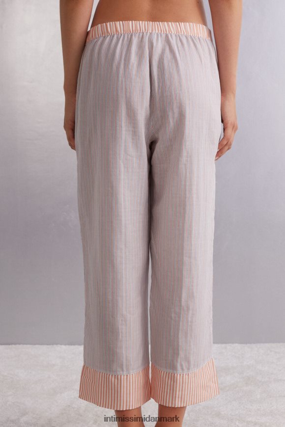 Intimissimi uendelige sommerbukser i bomuldslærred Kvinder 349j-flerfarvet stribe beklædning 8DZ4XJ1499