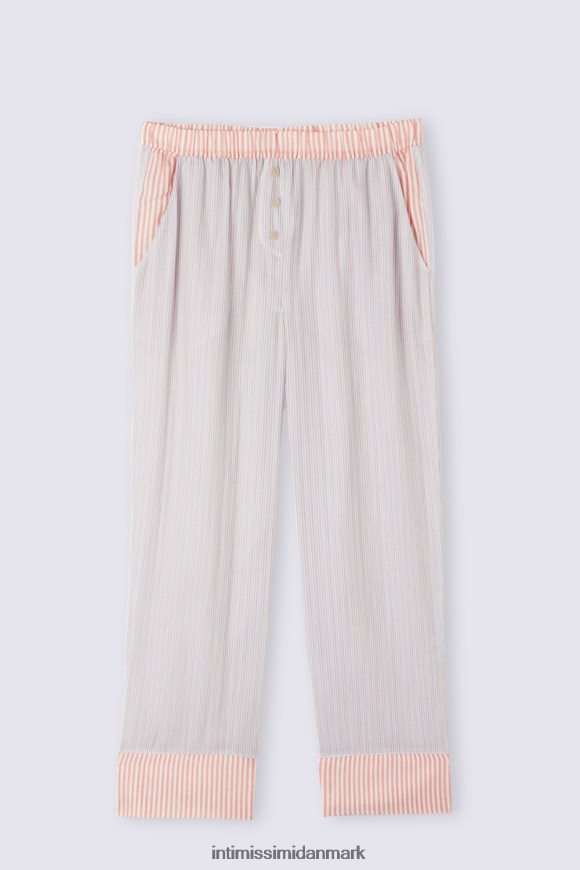 Intimissimi uendelige sommerbukser i bomuldslærred Kvinder 349j-flerfarvet stribe beklædning 8DZ4XJ1499