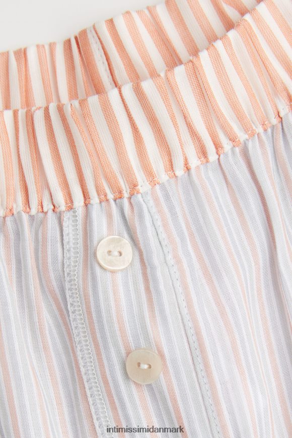 Intimissimi uendelige sommerbukser i bomuldslærred Kvinder 349j-flerfarvet stribe beklædning 8DZ4XJ1499