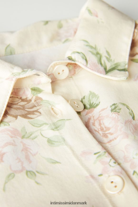 Intimissimi duft af roser bomuldsnatkjole Kvinder 205j-duft af roser print beklædning 8DZ4XJ1550