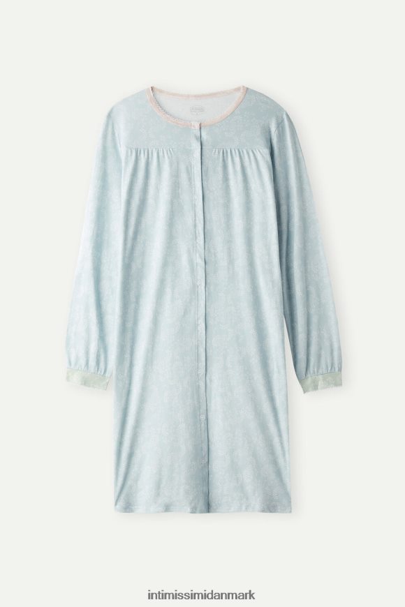 Intimissimi romantisk natkjole i kashmir Kvinder 226j-romantisk kashmirtryk beklædning 8DZ4XJ1544