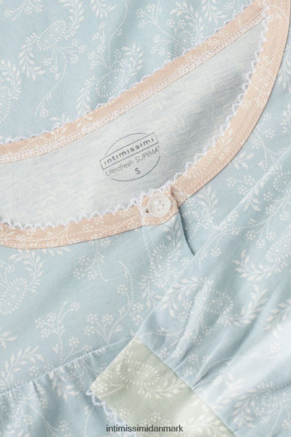 Intimissimi romantisk natkjole i kashmir Kvinder 226j-romantisk kashmirtryk beklædning 8DZ4XJ1544