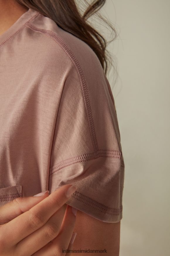Intimissimi ultrafrisk supima bomulds natkjole Kvinder 011i-pink beklædning 8DZ4XJ1660