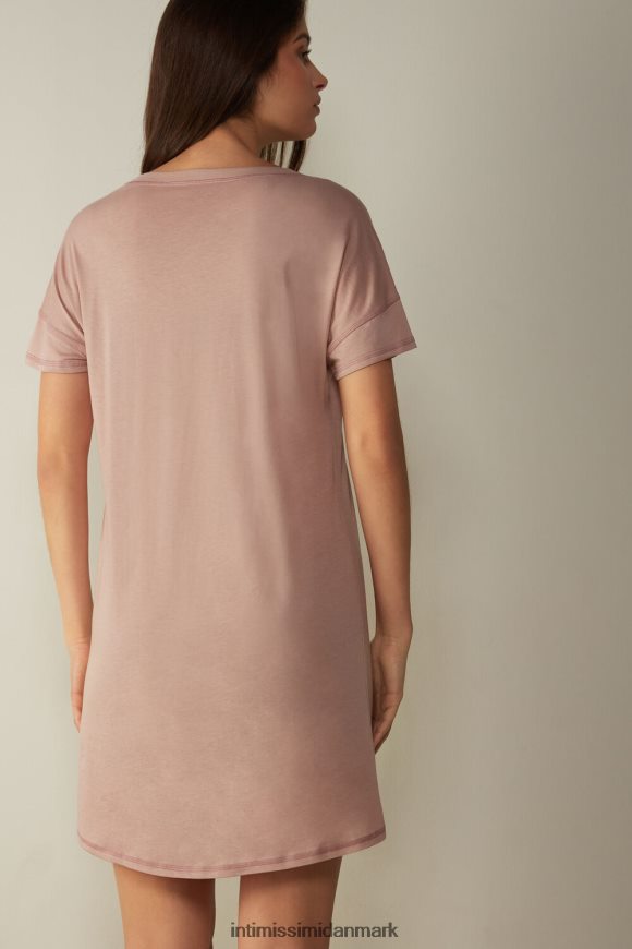Intimissimi ultrafrisk supima bomulds natkjole Kvinder 011i-pink beklædning 8DZ4XJ1660