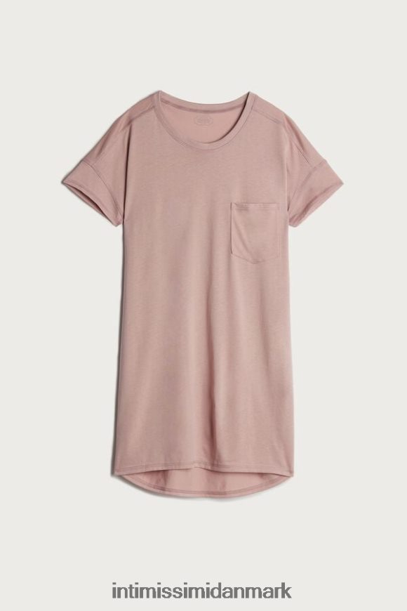 Intimissimi ultrafrisk supima bomulds natkjole Kvinder 011i-pink beklædning 8DZ4XJ1660