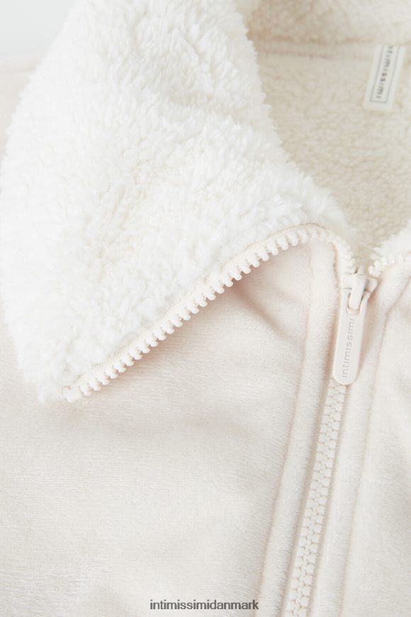 Intimissimi dame fra bjergene fleece bomberjakke Kvinder 5105-bianco naturlig beklædning 8DZ4XJ1598