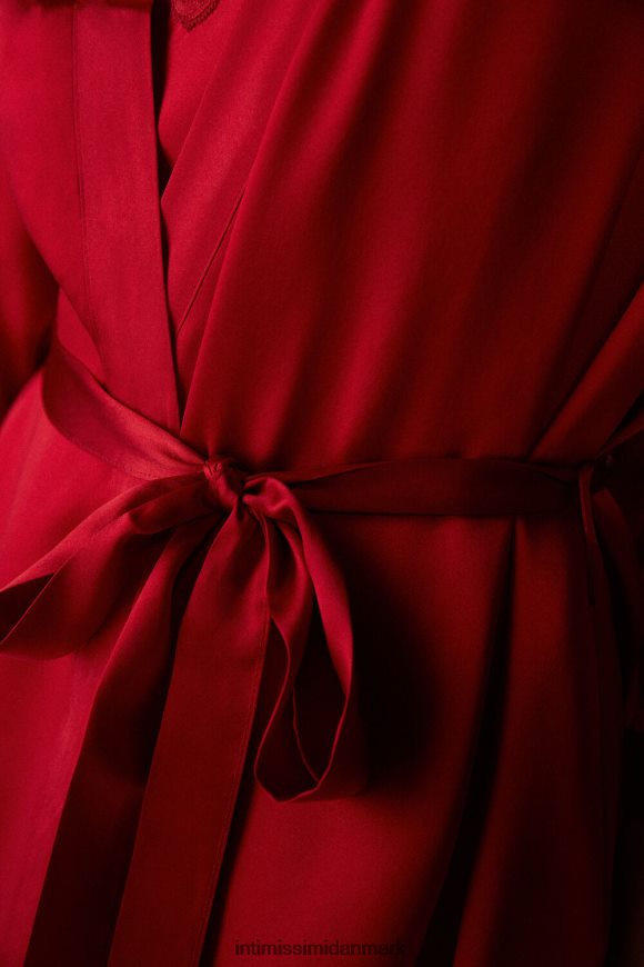 Intimissimi silke kimono Kvinder 1473-rød beklædning 8DZ4XJ1678