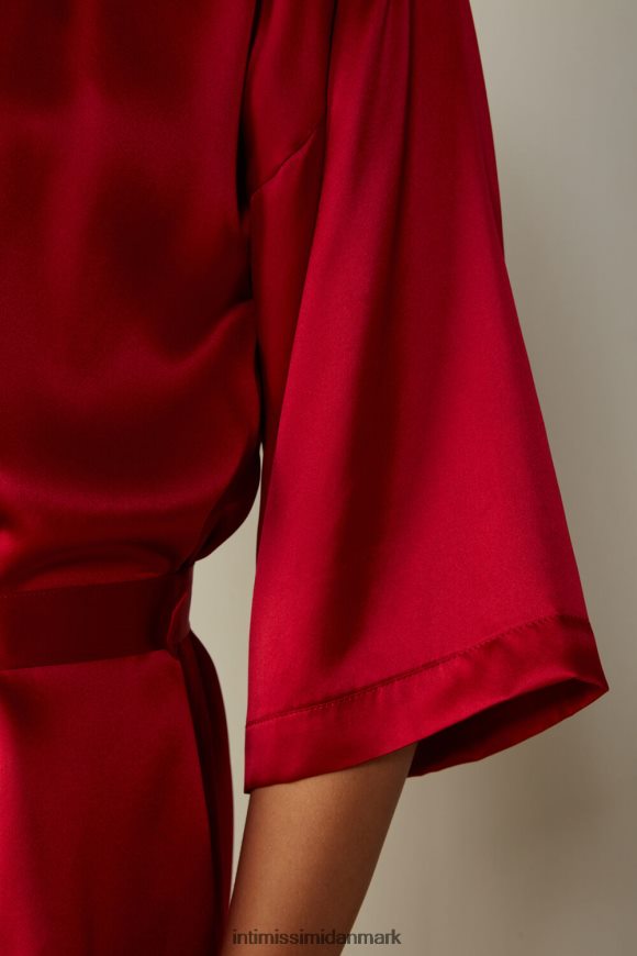Intimissimi silke kimono Kvinder 1473-rød beklædning 8DZ4XJ1678