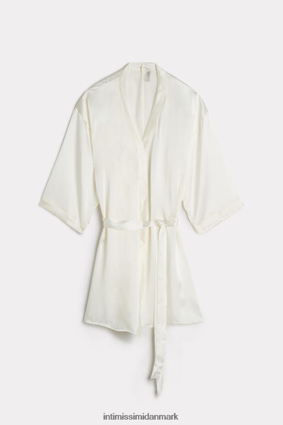 Intimissimi silke kimono Kvinder 2127-pulver hvid beklædning 8DZ4XJ1673