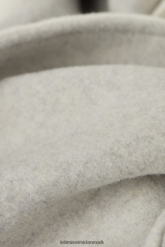 Intimissimi varm kæle morgenkåbe Kvinder 153j-grå melange/creme beklædning 8DZ4XJ1578