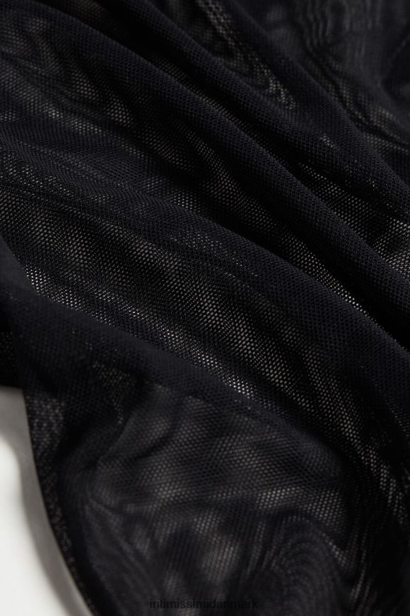 Intimissimi langærmet tyl body Kvinder 019-sort beklædning 8DZ4XJ1408