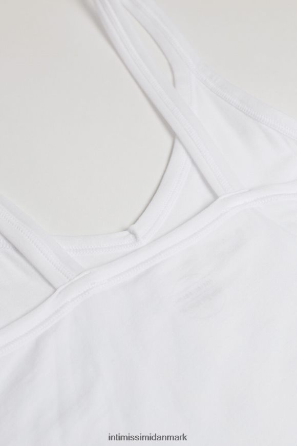 Intimissimi ultralet supima bomuldsvest bodysuit Kvinder 001-hvid beklædning 8DZ4XJ1385