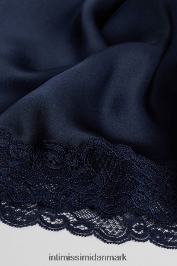 Intimissimi blonde og silke top Kvinder 1467-intens blå beklædning 8DZ4XJ1442