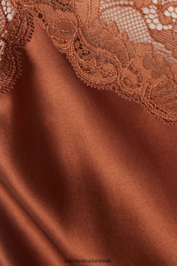 Intimissimi blonde og silke top Kvinder 332j-lys kanel beklædning 8DZ4XJ1267