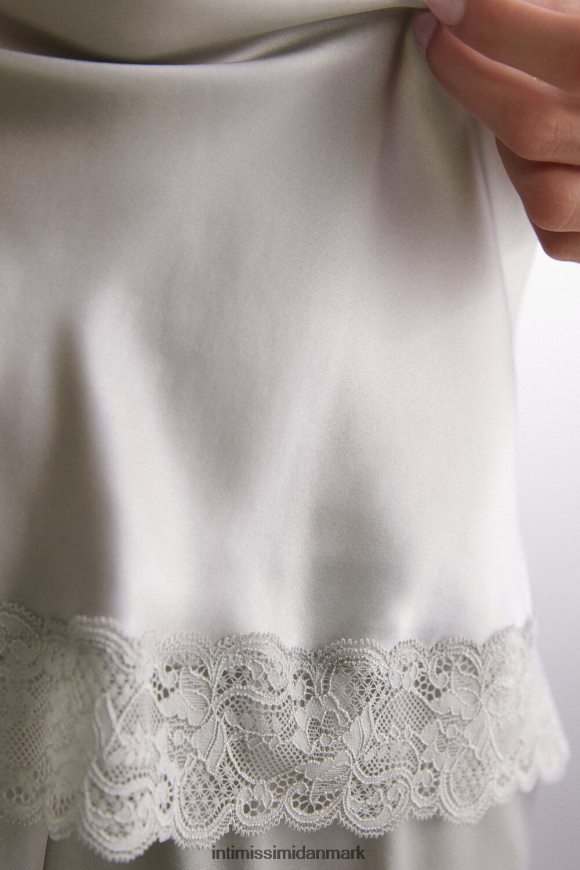 Intimissimi blonde og silke top Kvinder 347j-isgrå beklædning 8DZ4XJ1263