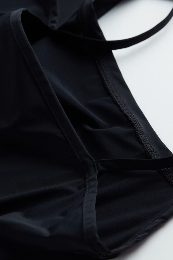 Intimissimi let top med stropper i mikrofiber Kvinder 019-sort beklædning 8DZ4XJ1481