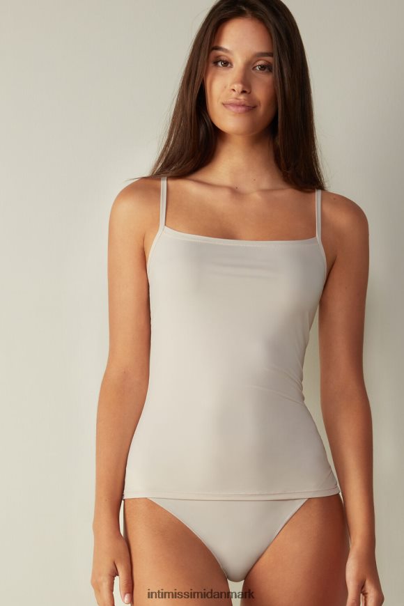 Intimissimi let top med stropper i mikrofiber Kvinder 2280-lyserød silke beklædning 8DZ4XJ1482