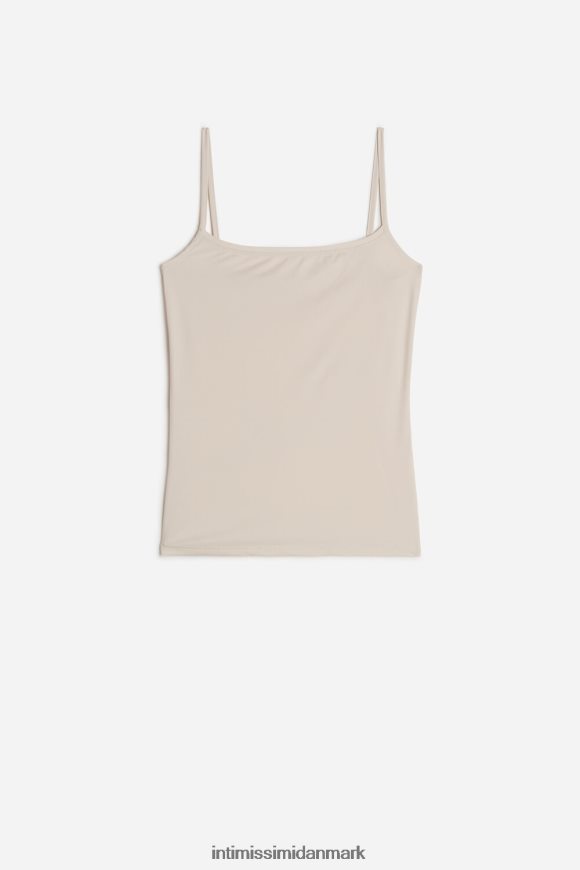 Intimissimi let top med stropper i mikrofiber Kvinder 2280-lyserød silke beklædning 8DZ4XJ1482