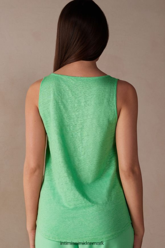 Intimissimi linned camisole Kvinder 218j-æble mynte beklædning 8DZ4XJ1307