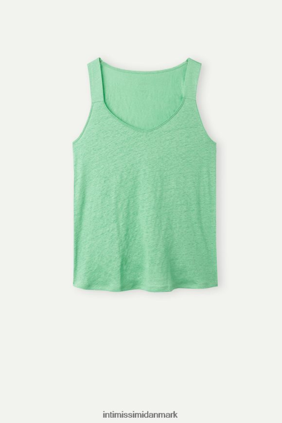 Intimissimi linned camisole Kvinder 218j-æble mynte beklædning 8DZ4XJ1307